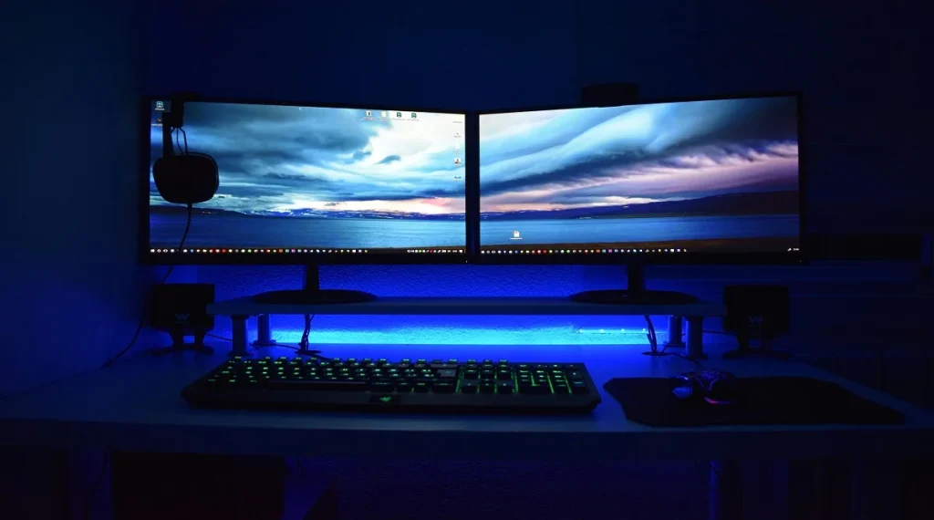 gaming setup mistakes related to poor lighting conditions