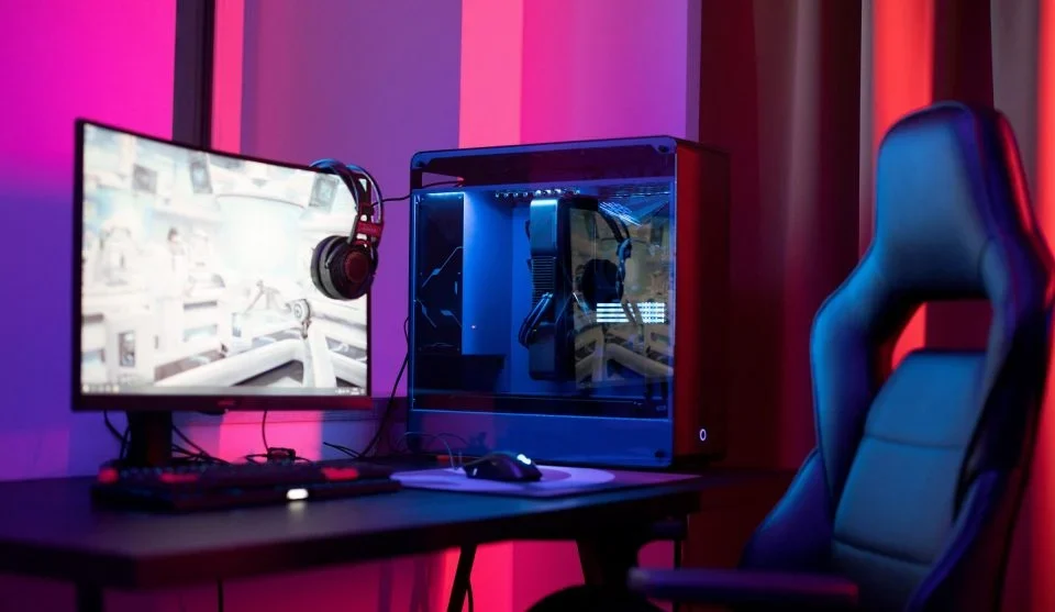 Improved gaming setup for better performance and comfort